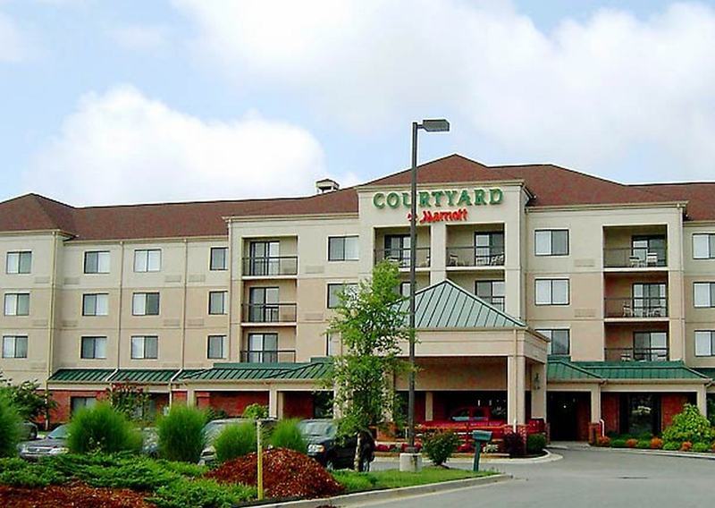 Courtyard By Marriott Decatur Hotel Exterior foto